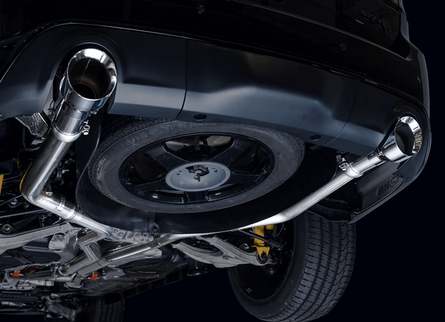 AWE Track Cat - Back Exhaust, Chrome Tips 2018 - 2023 Durango 6.4L/6.2L - Speedlogix