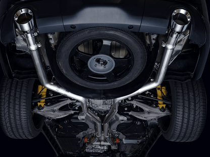 AWE Track Cat - Back Exhaust, Chrome Tips 2018 - 2023 Durango 6.4L/6.2L - Speedlogix