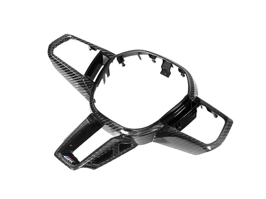 AutoTecknic Carbon Fiber Steering Wheel Trim - BMW G60/ G61 5-Series