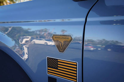 Badlands Fender Badge Overlays - 2021+ Bronco - Speedlogix