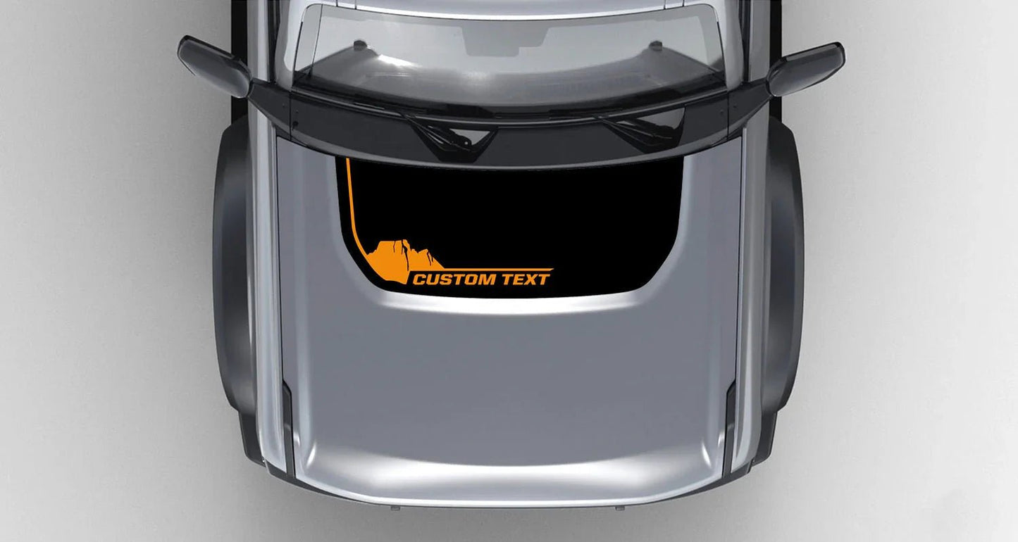 Badlands South Dakota Stealth Hood Overlay (Printed Series) - 2021+ Bronco - Speedlogix