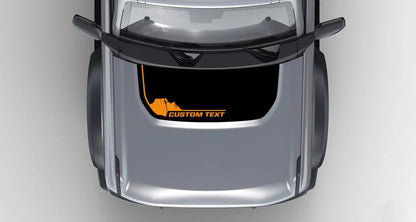 Badlands South Dakota Stealth Hood Overlay (Printed Series) - 2021+ Bronco - Speedlogix