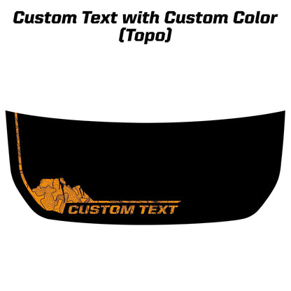 Badlands South Dakota Stealth Hood Overlay (Printed Series) - 2021+ Bronco - Speedlogix