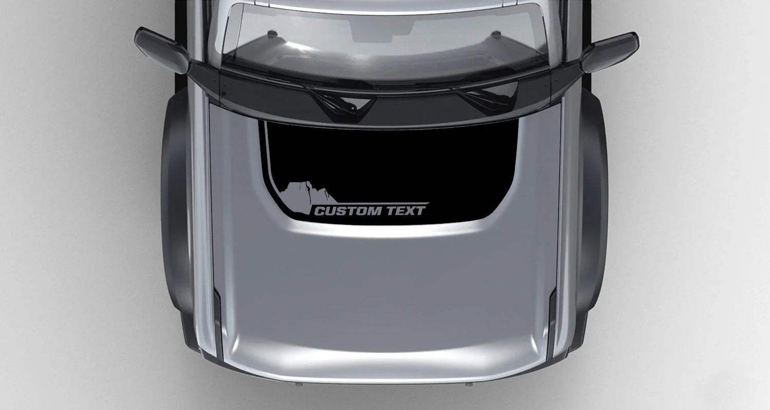 Badlands South Dakota Stealth Hood Overlay (Printed Series) - 2021+ Bronco - Speedlogix