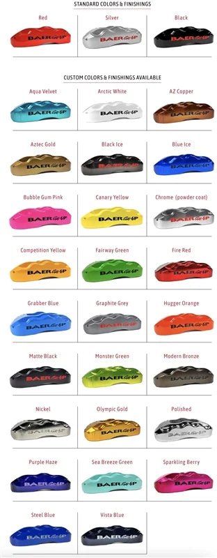 Baer Extreme+ Rear Brake System 2005 - 2023 Challenger/Charger - Speedlogix