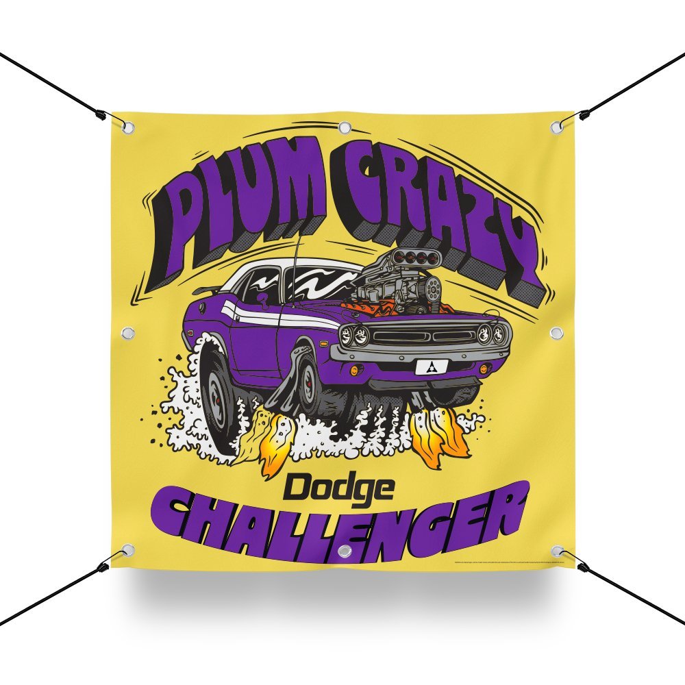 Banner - Dodge Challenger - Plum Crazy - Speedlogix