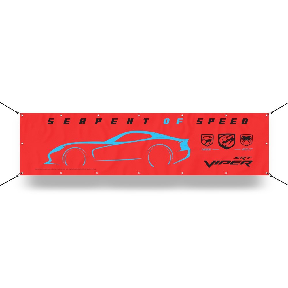 Banner - Dodge Viper SRT Serpent of Speed - Speedlogix