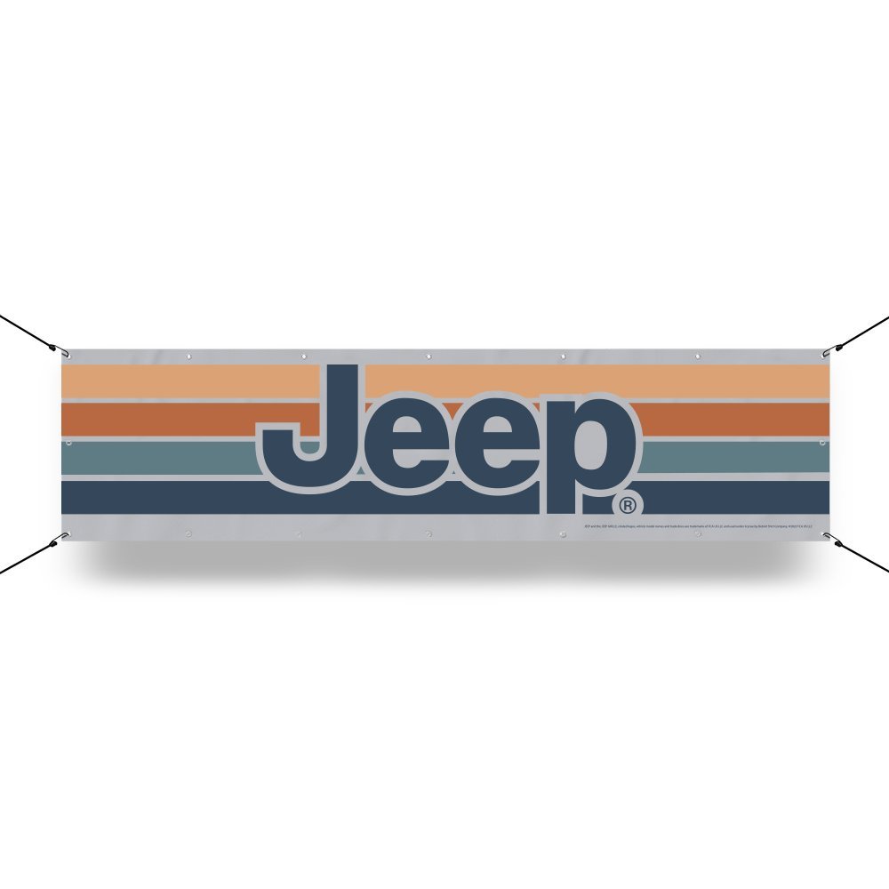 Banner - Jeep® Long with Stripes - Speedlogix