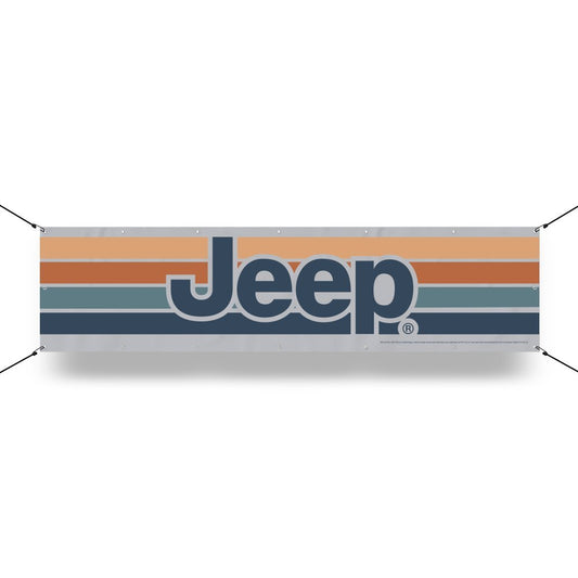 Banner - Jeep® Long with Stripes - Speedlogix