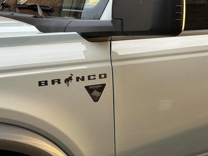 Base Fender Decal (RIP 2021 - 2023) - 2021 - 2023 Bronco Base - Speedlogix