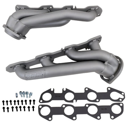 BBK 1 - 3/4" Titanium Ceramic Shorty Headers 2009 - 2023 Challenger/Charger 5.7L - Speedlogix