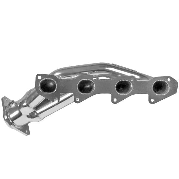 BBK Polished Silver Ceramic 1 - 7/8" Shorty Headers 2005 - 2010 Challenger/Charger 6.1L - Speedlogix