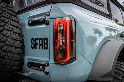 Bigfoot aka Sasquatch in the Woods Tail Light Overlays - 2021+ Bronco - Speedlogix