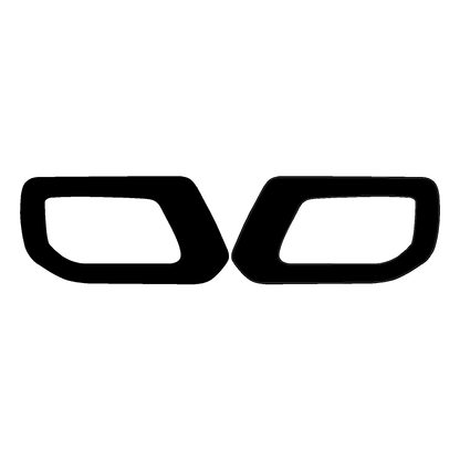 Solid Color Interior Door Handle Overlays (Printed Series) - 2021+ Bronco