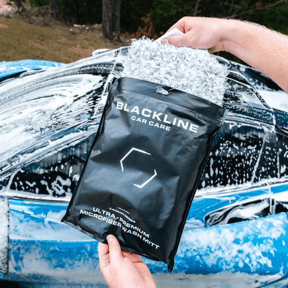 BLACKLINE® MICROFIBER WASH MITT - Speedlogix