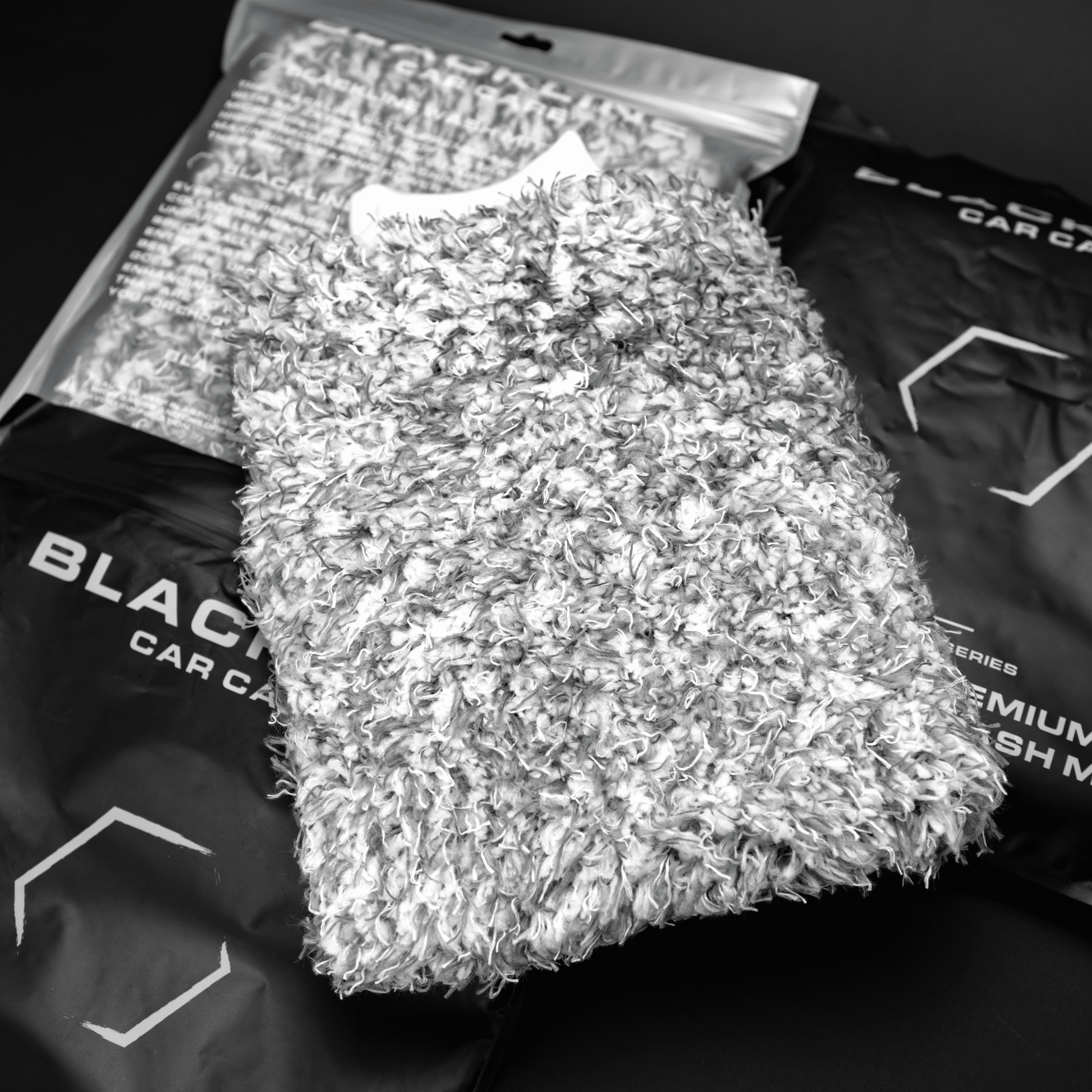 BLACKLINE® MICROFIBER WASH MITT - Speedlogix