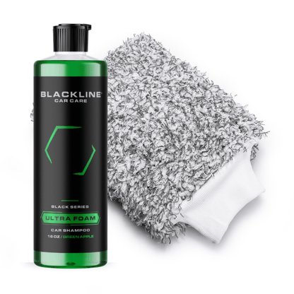 BLACKLINE® MICROFIBER WASH MITT - Speedlogix