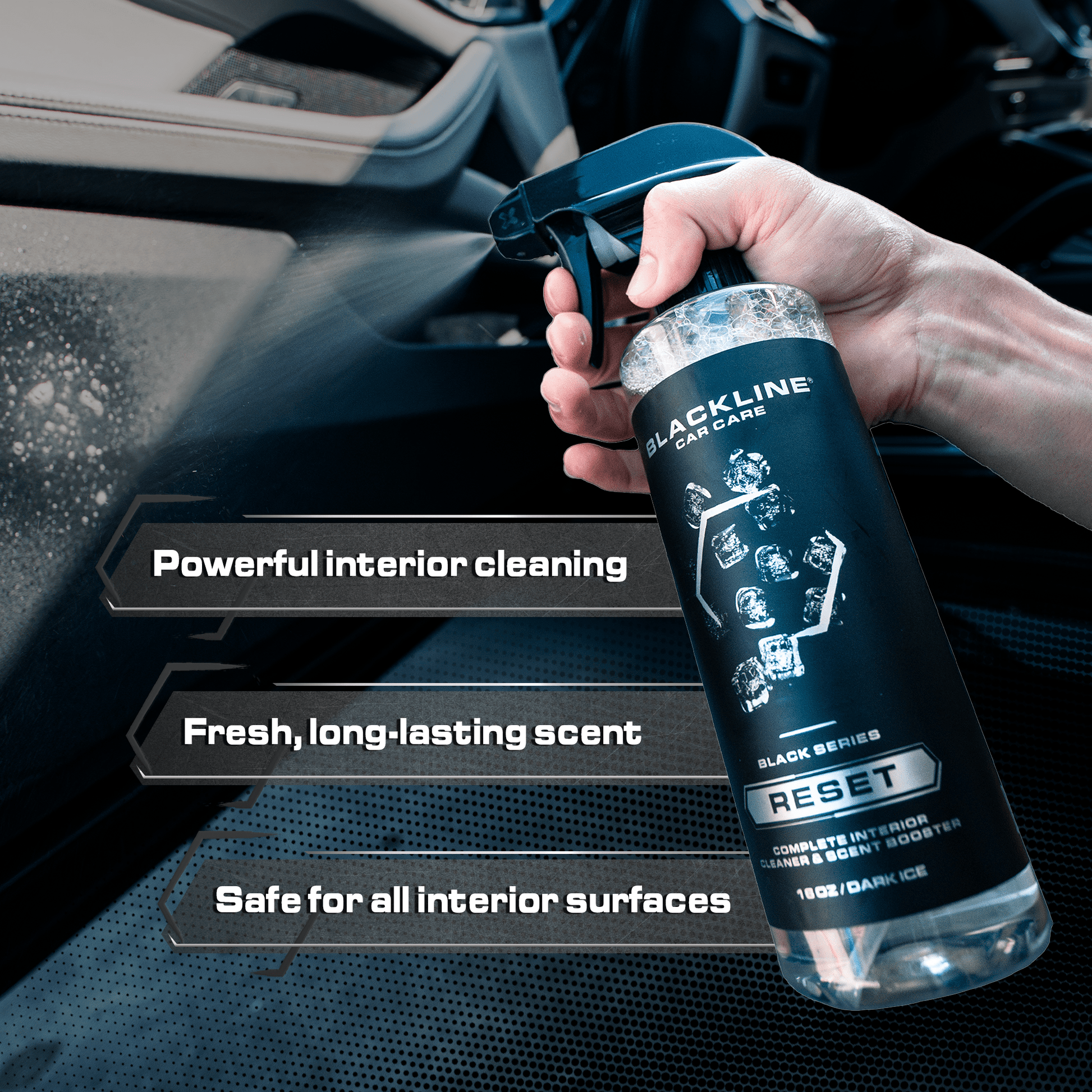 BLACKLINE® RESET INTERIOR CLEANER & SCENT BOOSTER - Speedlogix