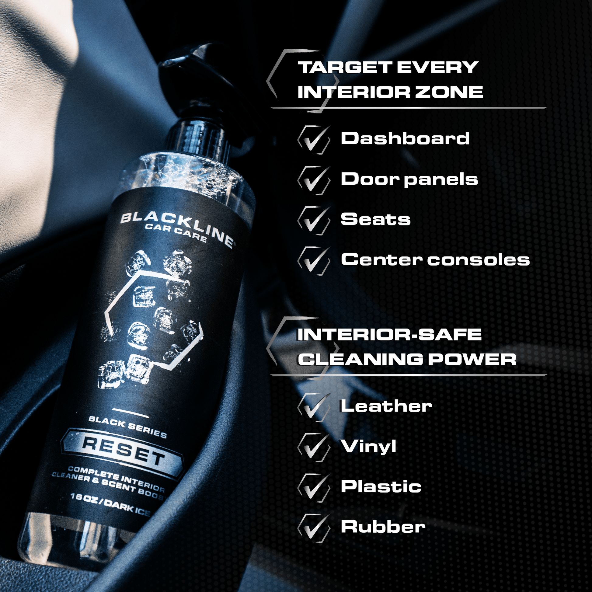 BLACKLINE® RESET INTERIOR CLEANER & SCENT BOOSTER - Speedlogix