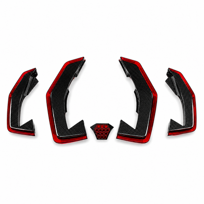 Aggressive LED Style Dry Carbon Fiber Body Kit for Lamborghini Revuelto