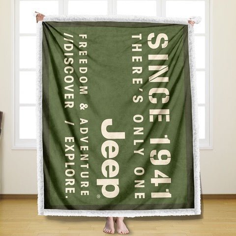 Blanket - Jeep® Stencil - Speedlogix