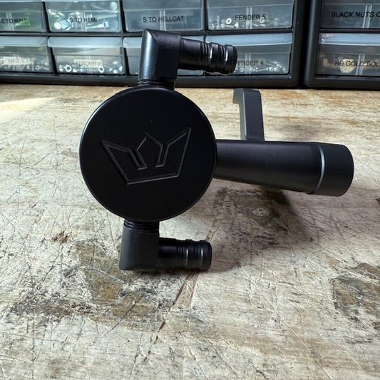 Blemished/Discounted Speedlogix Oil Catch Can 2005 - 2023 Challenger/Charger 392 - Speedlogix