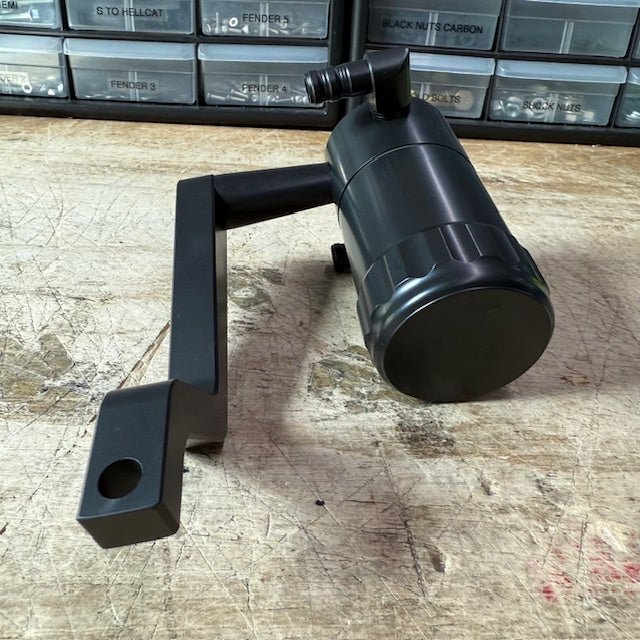 Blemished/Discounted Speedlogix Oil Catch Can 2005 - 2023 Challenger/Charger 392 - Speedlogix