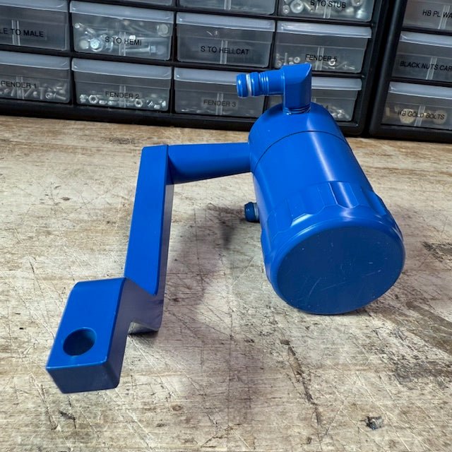 Blemished/Discounted Speedlogix Oil Catch Can 2005 - 2023 Challenger/Charger 392 - Speedlogix