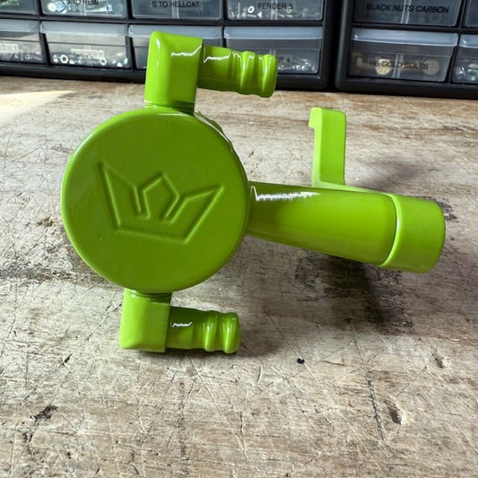 Blemished/Discounted Speedlogix Oil Catch Can 2005 - 2023 Challenger/Charger 392 - Speedlogix