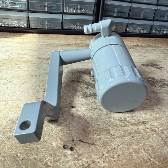 Blemished/Discounted Speedlogix Oil Catch Can 2005 - 2023 Challenger/Charger 392 - Speedlogix