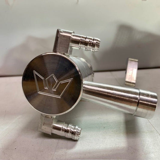 Blemished/Discounted Speedlogix Oil Catch Can 2005 - 2023 Challenger/Charger 392 - Speedlogix