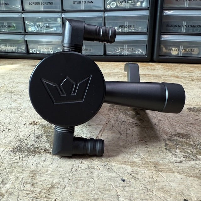 Blemished/Discounted Speedlogix Oil Catch Can 2005 - 2023 Challenger/Charger 392 - Speedlogix