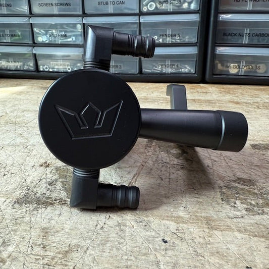 Blemished/Discounted Speedlogix Oil Catch Can 2005 - 2023 Challenger/Charger 392 - Speedlogix