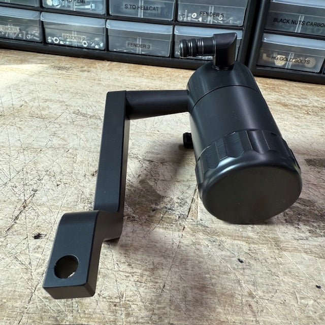 Blemished/Discounted Speedlogix Oil Catch Can 2005 - 2023 Challenger/Charger 392 - Speedlogix