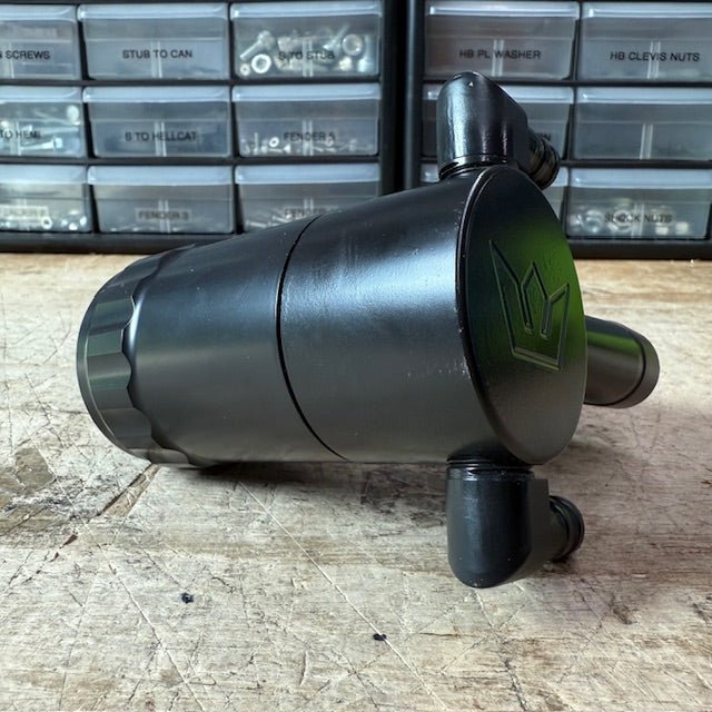 Blemished/Discounted Speedlogix Oil Catch Can 2005 - 2023 Challenger/Charger 392 - Speedlogix