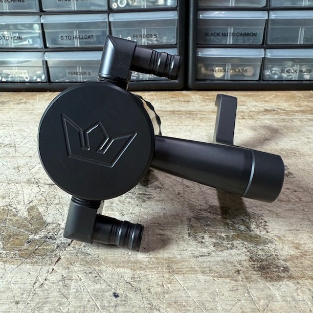 Blemished/Discounted Speedlogix Oil Catch Can 2005 - 2023 Challenger/Charger 392 - Speedlogix