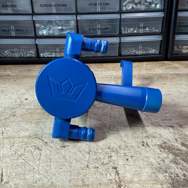 Blemished/Discounted Speedlogix Oil Catch Can 2005 - 2023 Challenger/Charger 392 - Speedlogix