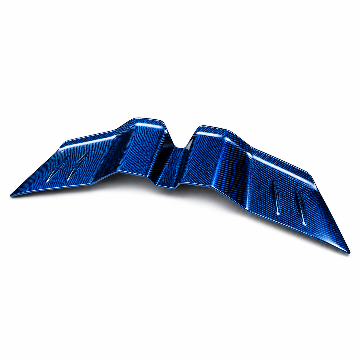 Aggressive Prepreg Blue Carbon Fiber Rear Spoiler Wing for Lamborghini Revuelto
