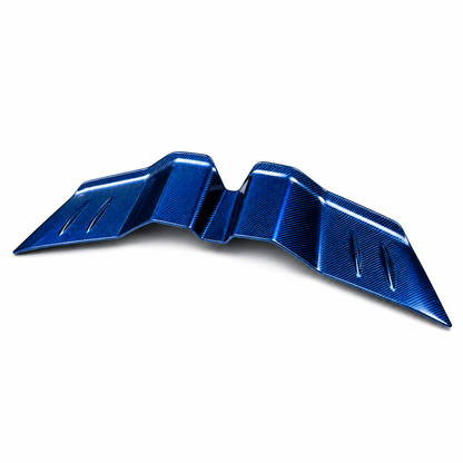 Aggressive Prepreg Blue Carbon Fiber Rear Spoiler Wing for Lamborghini Revuelto