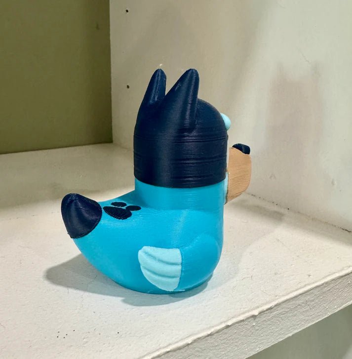 Bluey Dog Cartoon Style Duck - Speedlogix