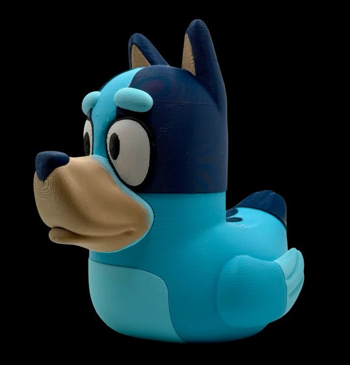 Bluey Dog Cartoon Style Duck - Speedlogix