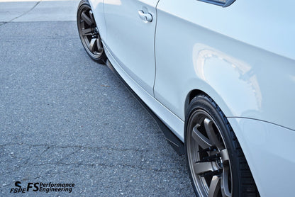 BMW 128i / 135i (2007-2013) Aluminum Side Skirt Extensions