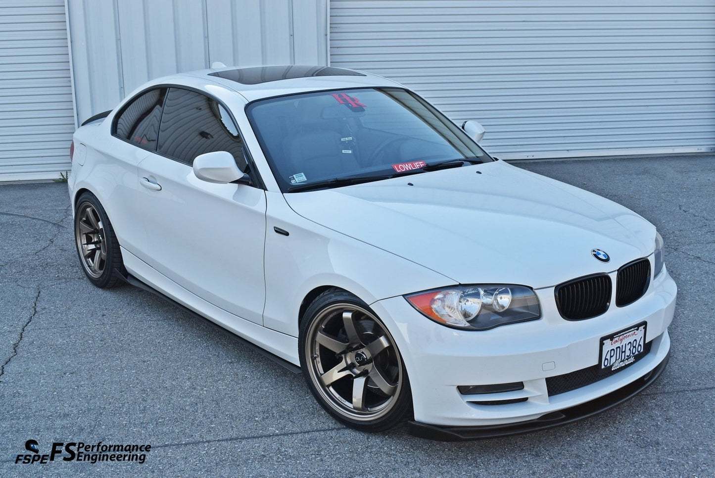 BMW 128i / 135i (2007-2013) Aluminum Side Skirt Extensions
