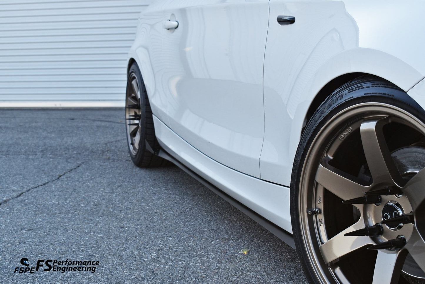 BMW 128i / 135i (2007-2013) Aluminum Side Skirt Extensions