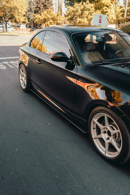 BMW 128i / 135i (2007-2013) Carbon Fiber Side Skirt Extensions