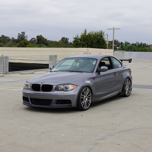 BMW 128i / 135i (2007-2013) E82 Aluminum Side Skirt Extensions V1 & V2
