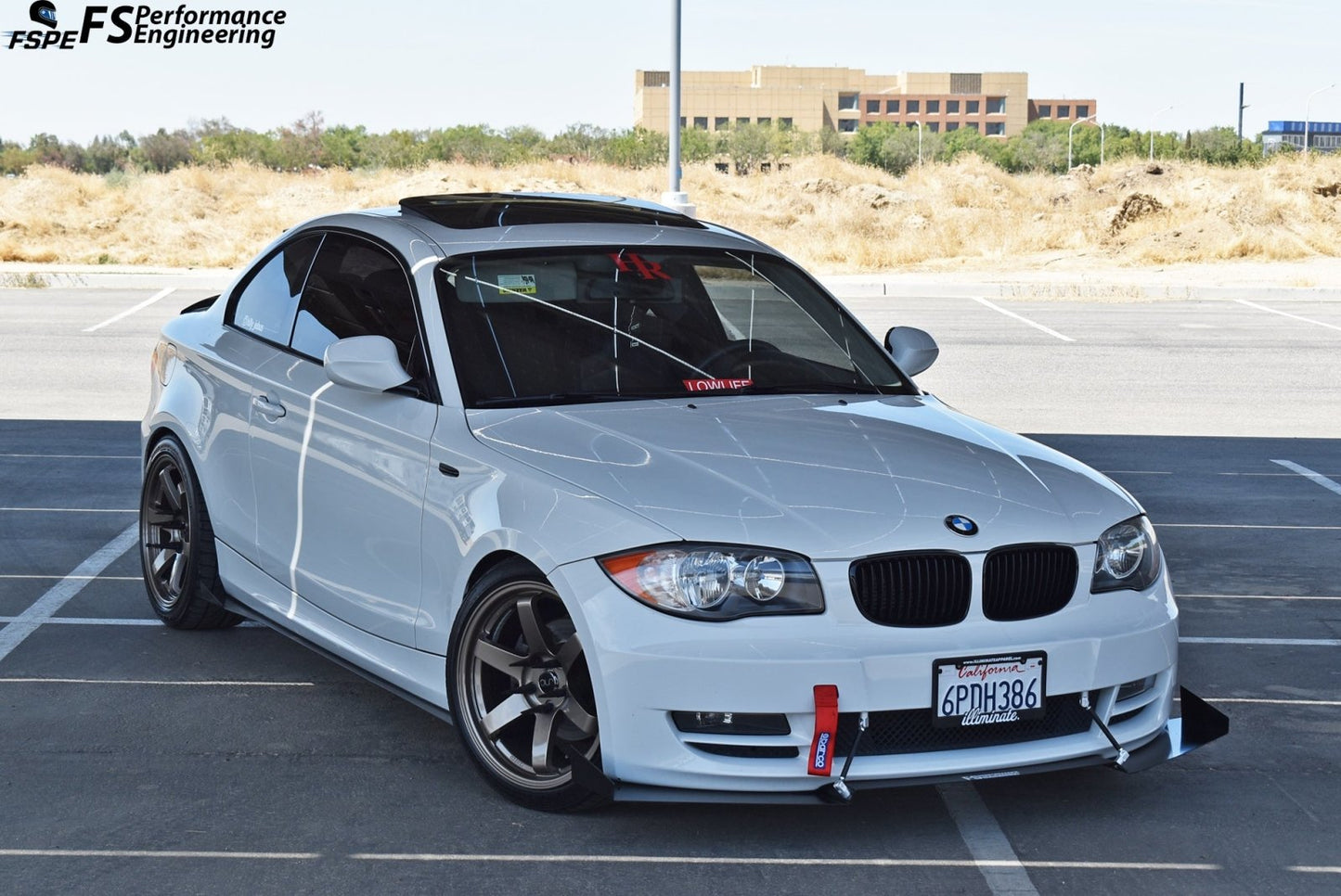 BMW 128i (2007-2013) E82 Front Splitter