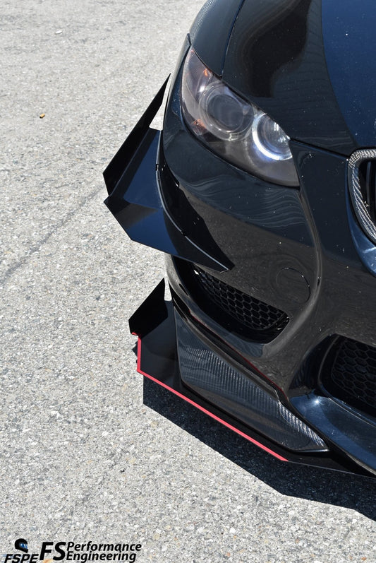 BMW 335i (E92) (2006-2012) Canards V1 for Amuse Bumper