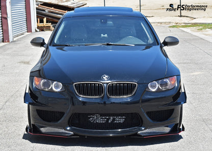 BMW 335i (E92) (2006-2012) Canards V1 for Amuse Bumper