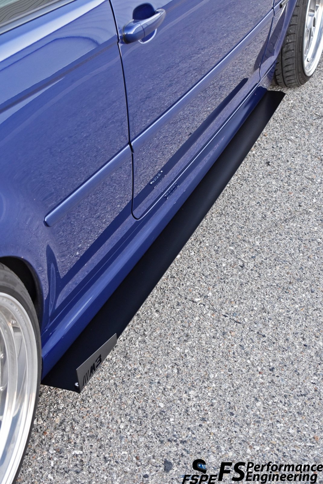 BMW E46 M3 (2000-2006) Side Skirt Extensions V1